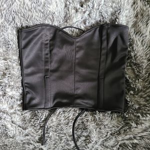 AYM Studio Black Kendall Corset Top